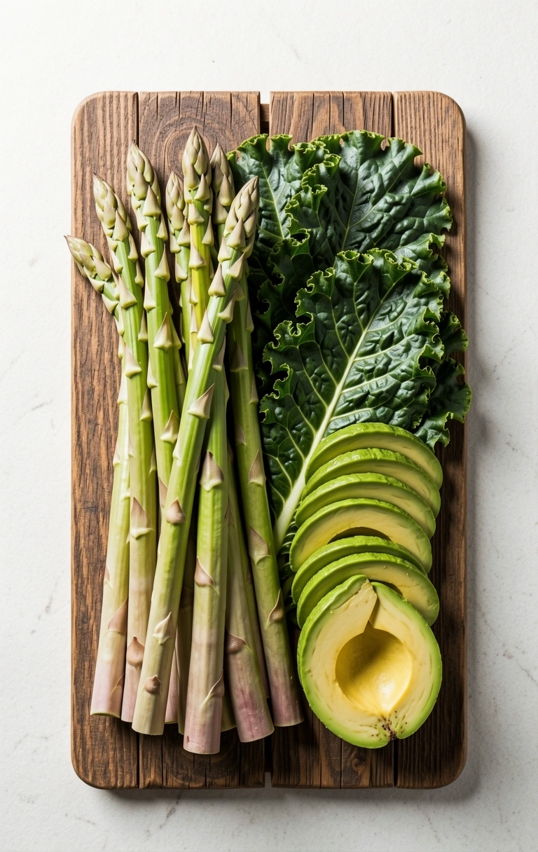 Vegetales frescos y nutrición